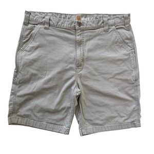 Carhartt Relaxed Fit Tan Carpenter Shorts‎ Men's 40x9 Workwear Outdoor